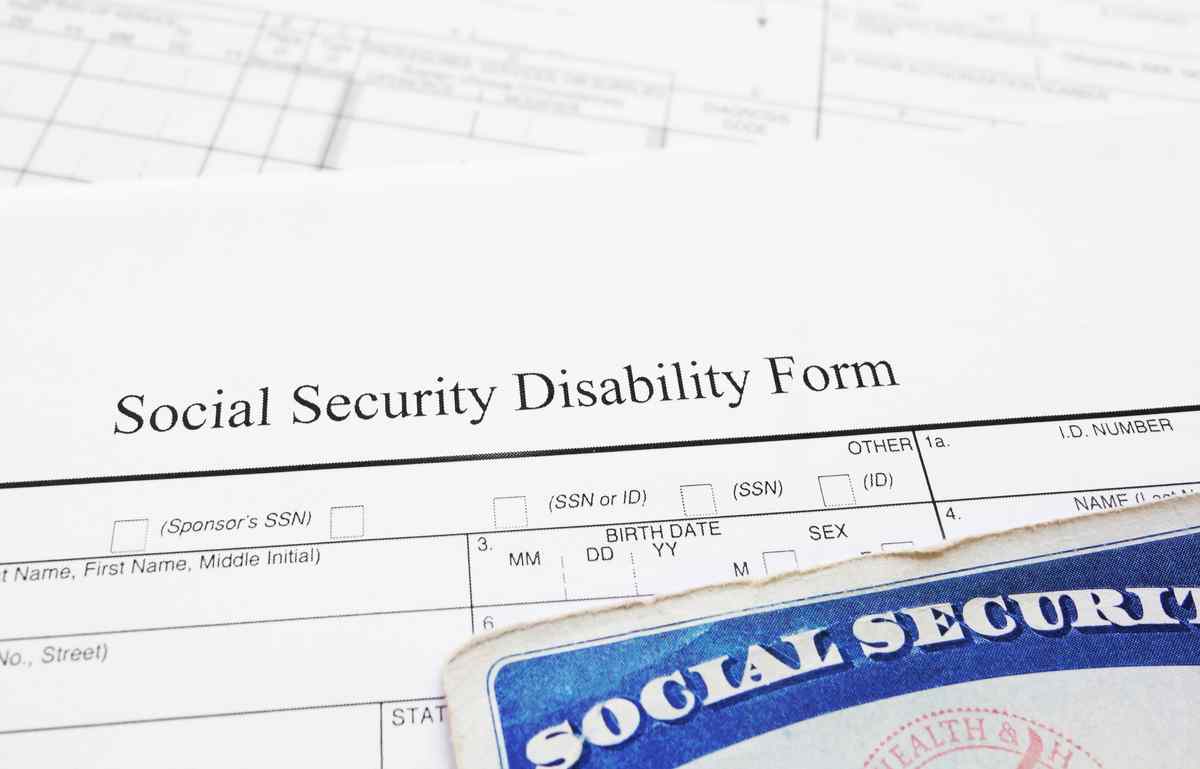Application for Social Security disability benefits.