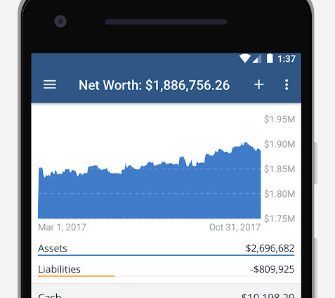 Get more boom for your buck with the Personal Capital app.