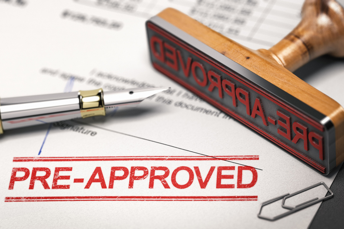 Pre approved loan paperwork