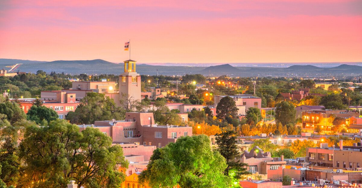 View of downtown New Mexico.